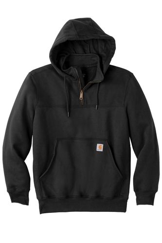 Carhartt Rain Defender Paxton Heavyweight Hooded Zip Mock Sweatshirt. CT100617 image thumbnail