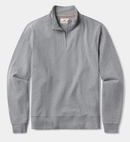 Puremeso Weekend Quarter Zip in Indigo Blue - F1PQZPUP image thumbnail
