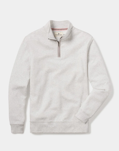 Puremeso Weekend Quarter Zip in Indigo Blue - F1PQZPUP image thumbnail