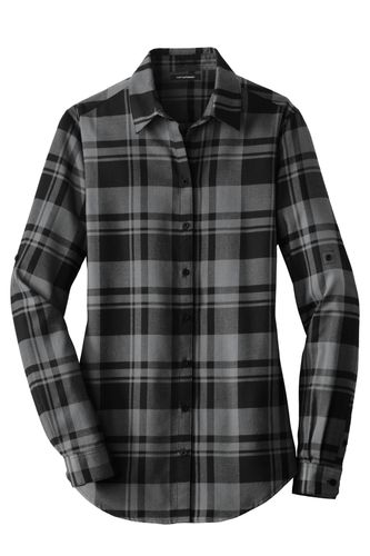 Port Authority Women's Plaid Flannel Tunic . LW668 image thumbnail
