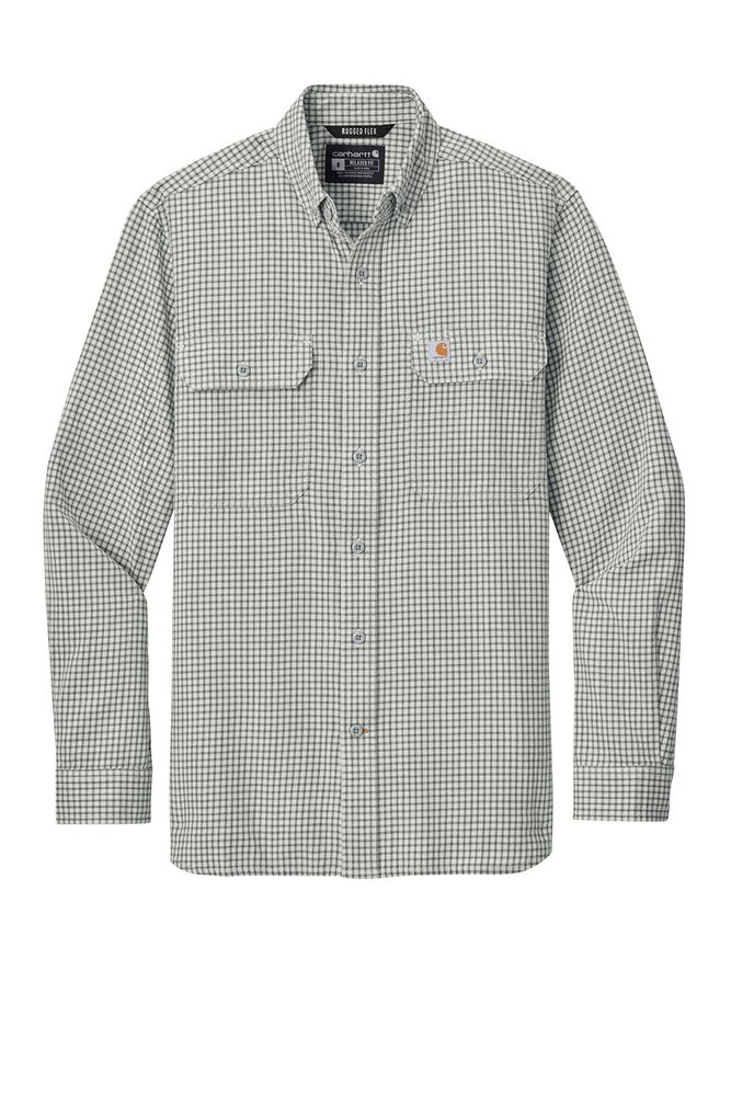 Carhartt Rugged Flex Plaid Long Sleeve Shirt CT107109 primary image
