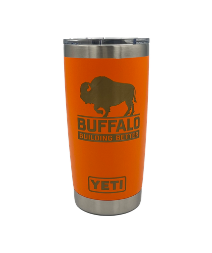 Buffalo Construction YETI 20 oz Tumbler w. Magslider Lid image thumbnail