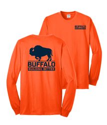 Image of Buffalo Construction Building Better Tall LS T-Shirt