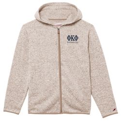 Image of Men's Saranac Sweater-Fleece Hooded Jacket