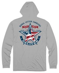 Image of Hooded Gray Sun-Shirt