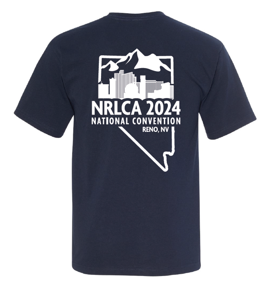 2024 National Convention T-Shirt - Navy/White primary image
