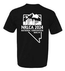 Image of 2024 National Convention T-Shirt - Black/White