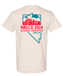 Image of 2024 National Convention T-Shirt - Natural - Full Color