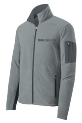 Image of RSC-Port Authority® Summit Fleece Full-Zip Jacket F233 - Grey