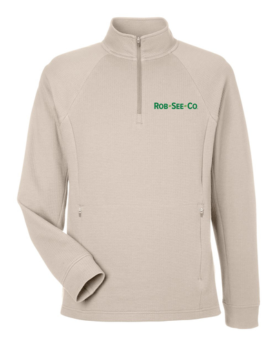 RSC-North End Men's Rhythm Waffle 1/4 Zip Pullover - NE200 - 2C image thumbnail