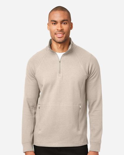 RSC-North End Men's Rhythm Waffle 1/4 Zip Pullover - NE200 - 2C image thumbnail