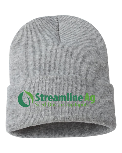 SLA-12" Solid Cuffed Beanie (Pack of 6) - 2C image thumbnail