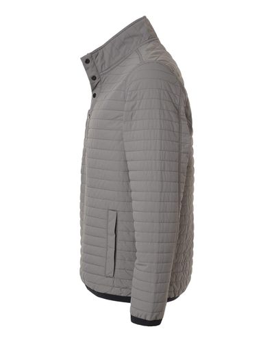 SLA-DRI DUCK Men's Keystone Quilted Pullover - 5303 - Black image thumbnail