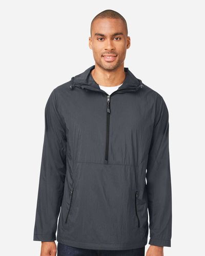 SLA-North End Men's Aura Lightweight Packable Anorak - NE810 - 2C image thumbnail
