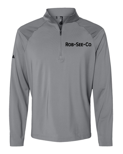 RSC-Adidas Men's Ultimate365 Lightweight Shoulder Stripe 1/4 Pullover - A520 - Black image thumbnail