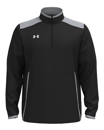 SLA-Under Armour Men's Motivate 3.0 1/4 Zip Pullover - 1389611 - Grey image thumbnail