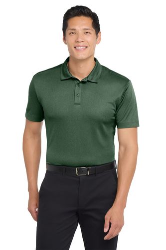 RSC-Port Authority Heathered Silk Touch Performance Polo - K542 - Black image thumbnail