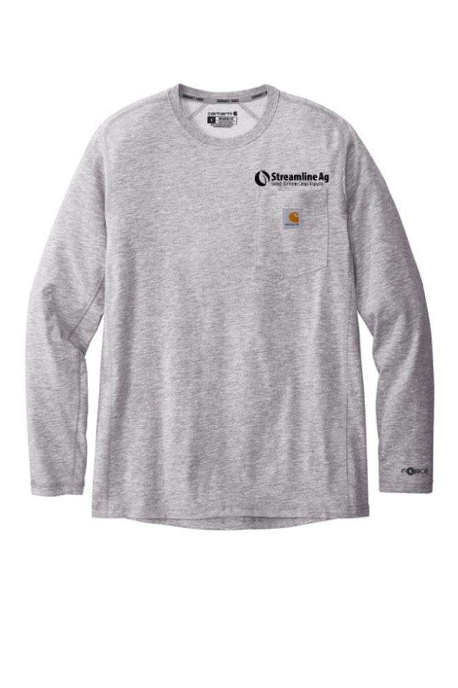 SLA-Carhartt Force Long Sleeve Pocket T-Shirt CT106656 primary image