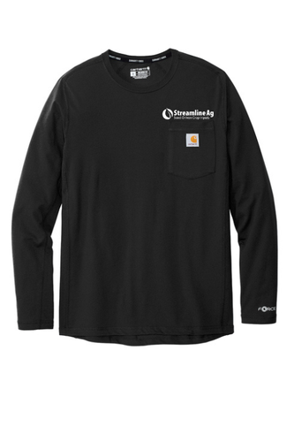 SLA-Carhartt Force Long Sleeve Pocket T-Shirt CT106656 image thumbnail