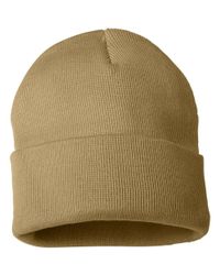 Image of 12" Solid Cuffed Beanie - SP12