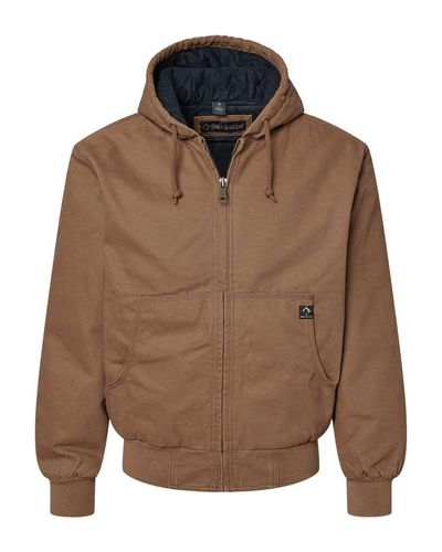 Dri Duck - Cheyenne Boulder Cloth Hooded Jacket with Tricot Quilt Lining image thumbnail