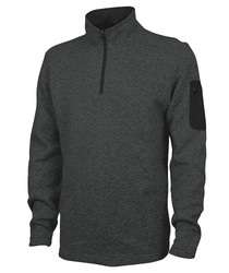 Image of Men's Heathered Fleece Pullover