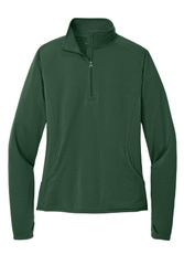 Image of Sport-Tek Ladies Sport-Wick Stretch 1/4-Zip Pullover
