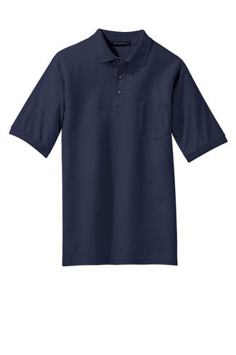 Port Authority -Tall Silk Touch Polo with Pocket image thumbnail