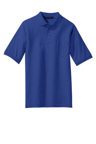 Port Authority -Tall Silk Touch Polo with Pocket image thumbnail