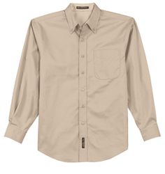 Image of Port Authority Long Sleeve Easy Care Shirt. S608