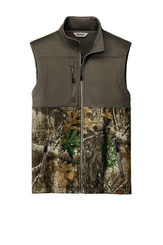Russell Outdoors Realtree Atlas Colorblock Soft Shell Vest RU604 SP image thumbnail