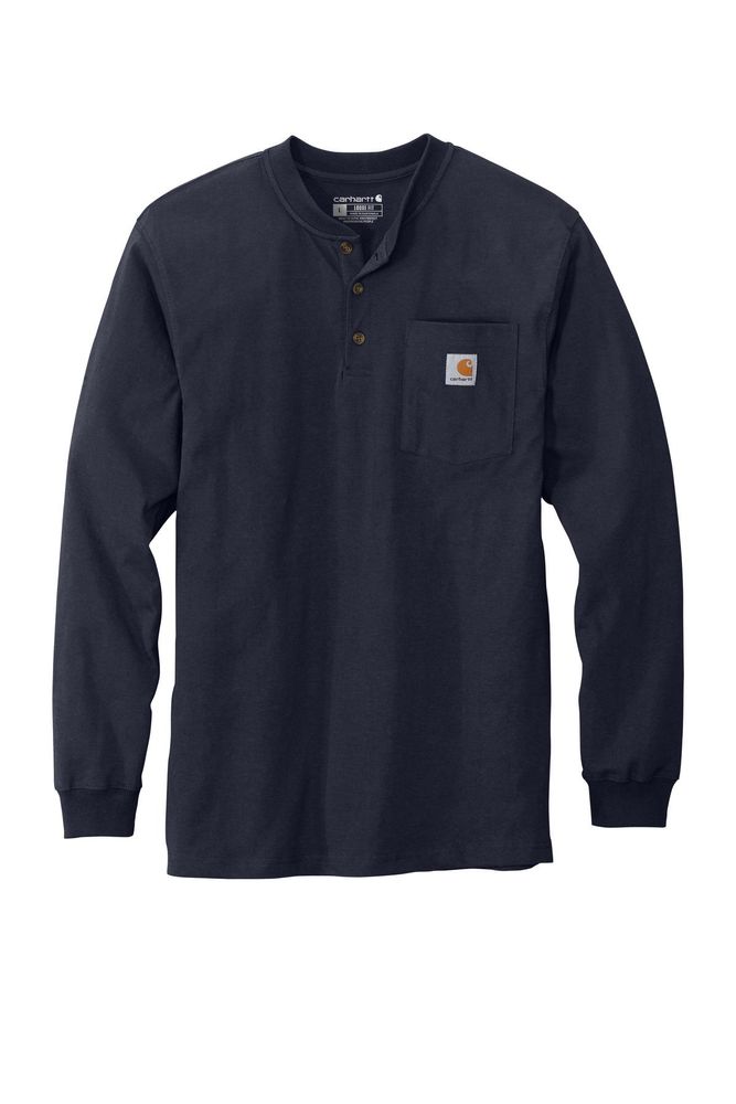 Carhartt Long Sleeve Henley T-Shirt CTK128 SP primary image