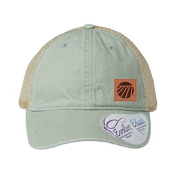 Image of Infinity Her Women's Washed Mesh-Back Cap with Patch