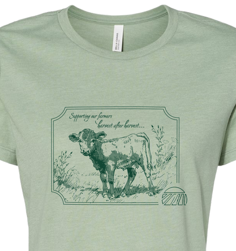 BELLA+CANVAS Women’s Relaxed CVC Calf "Harvest After Harvest" image thumbnail