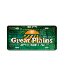 Image of Great Plains License Plate 