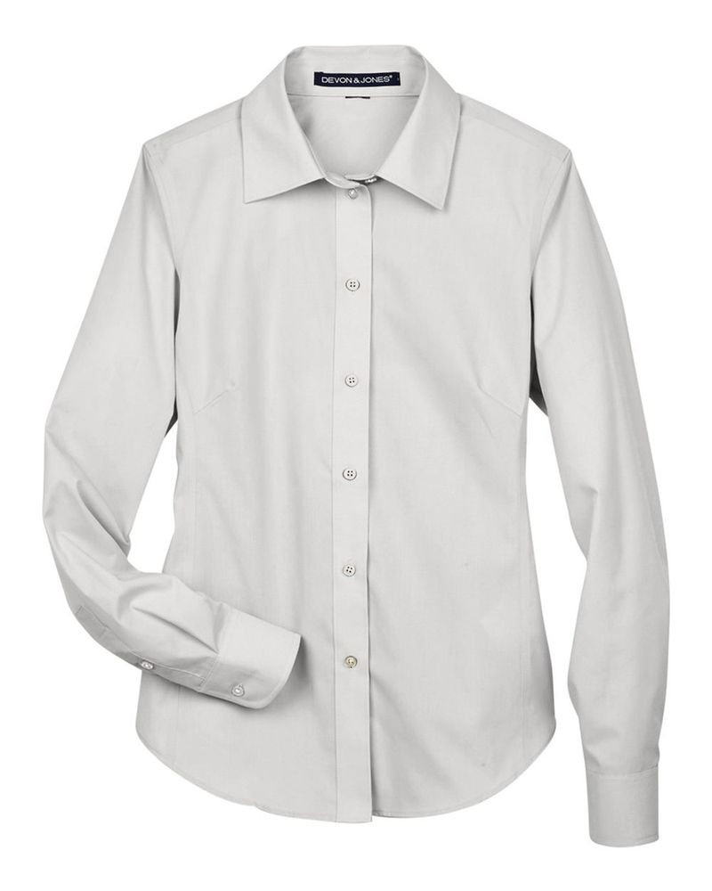 Women's Crown Collection® Broadcloth Woven Dress Shirt - D620W primary image
