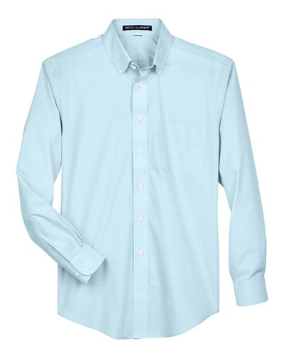 Men's Crown Collection® Broadcloth Woven Dress Shirt - D620 image thumbnail