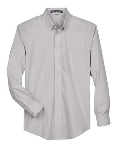 Men's Crown Collection® Broadcloth Woven Dress Shirt - D620 image thumbnail