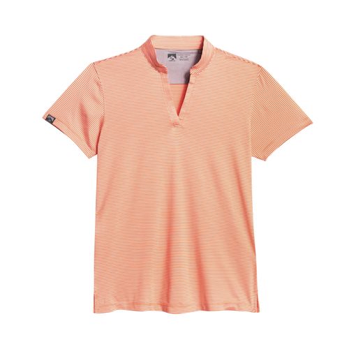 Storm Creek Women's Optimist II Microstripe Short Sleeve Polo image thumbnail
