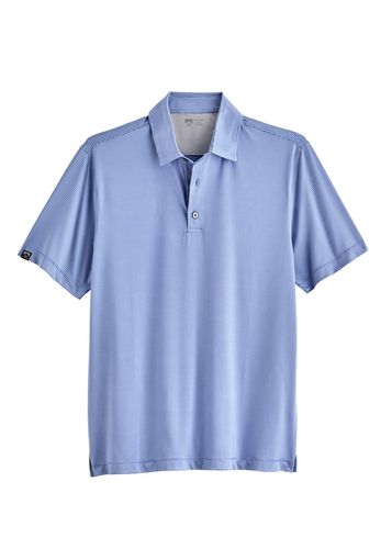 Storm Creek Men's Optimist II Microstripe Short Sleeve Polo image thumbnail