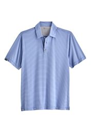 Image of Storm Creek Men's Optimist II Microstripe Short Sleeve Polo