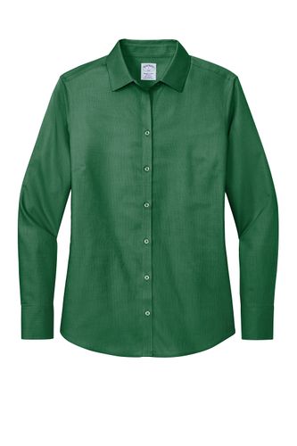 Brooks Brothers Women's Wrinkle-Free Stretch Nailhead Shirt BB18003 image thumbnail