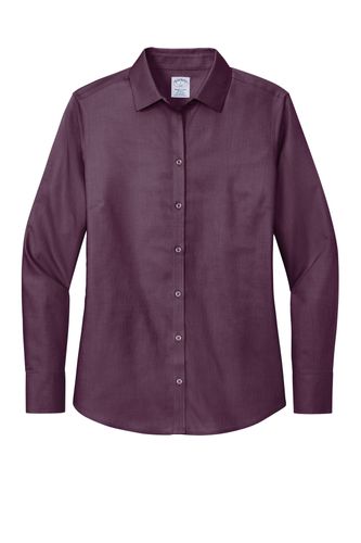 Brooks Brothers Women's Wrinkle-Free Stretch Nailhead Shirt BB18003 image thumbnail