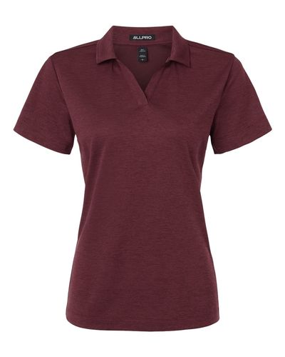 Women's Pro-Lock Performance Mélange Polo - 4HM00L image thumbnail