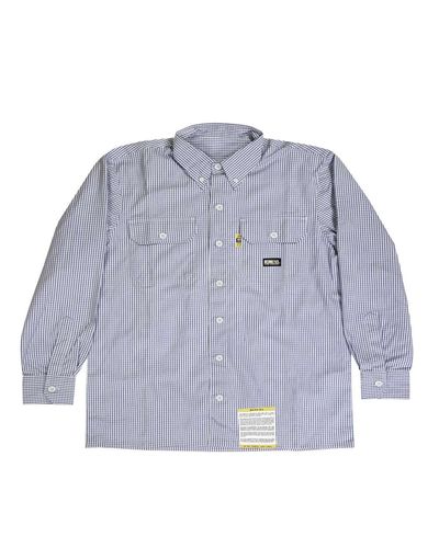 Men's Tall Flame-Resistant Down Plaid Work Shirt - FRSH21T image thumbnail