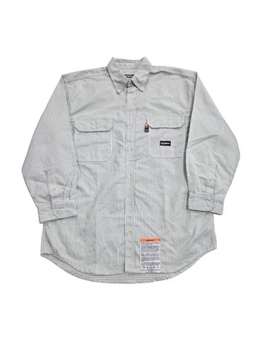 Men's Flame-Resistant Down Plaid Work Shirt - FRSH21 image thumbnail
