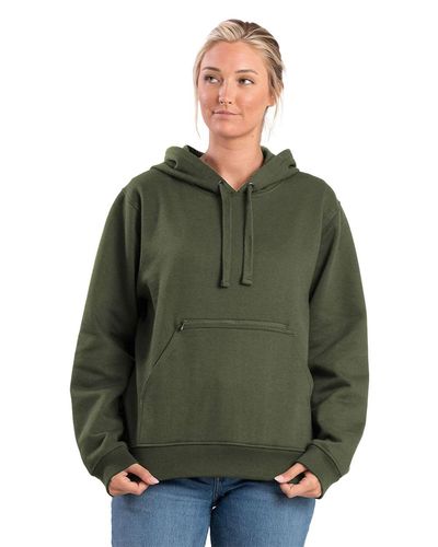 Women's Heritage Zippered Pocket Hooded Sweatshirt - WSP418 image thumbnail