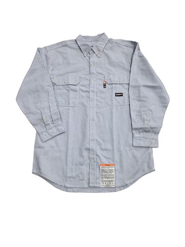 Men's Flame-Resistant Down Plaid Work Shirt - FRSH21 image thumbnail