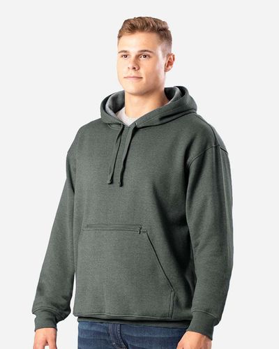 Men's Heritage Zip Pocket Hooded Sweatshirt - SP418 image thumbnail Men's Heritage Zip Pocket Hooded Sweatshirt - SP418 image thumbnail