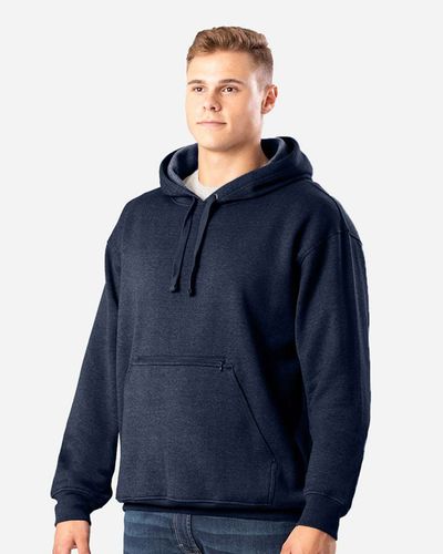 Men's Heritage Zip Pocket Hooded Sweatshirt - SP418 image thumbnail Men's Heritage Zip Pocket Hooded Sweatshirt - SP418 image thumbnail